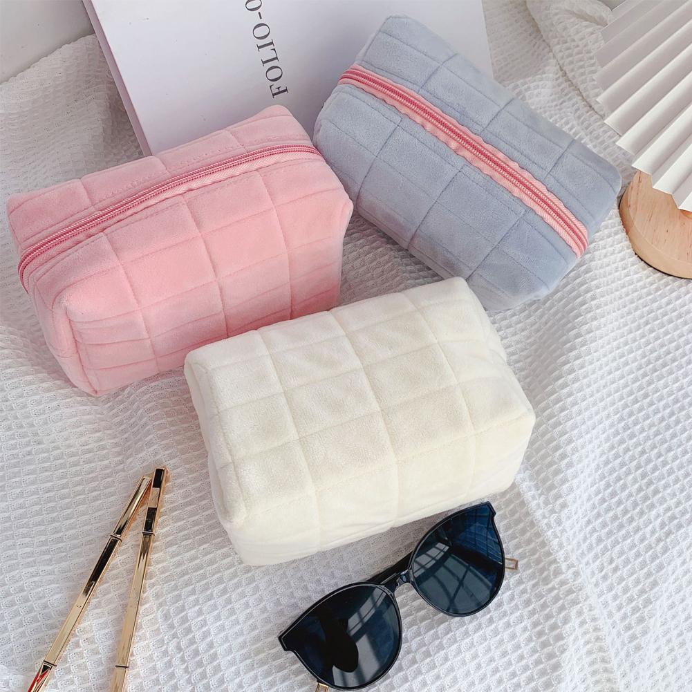 Beauty Preservation Makeup Bag - Cute Plush Makeup Bag For Women