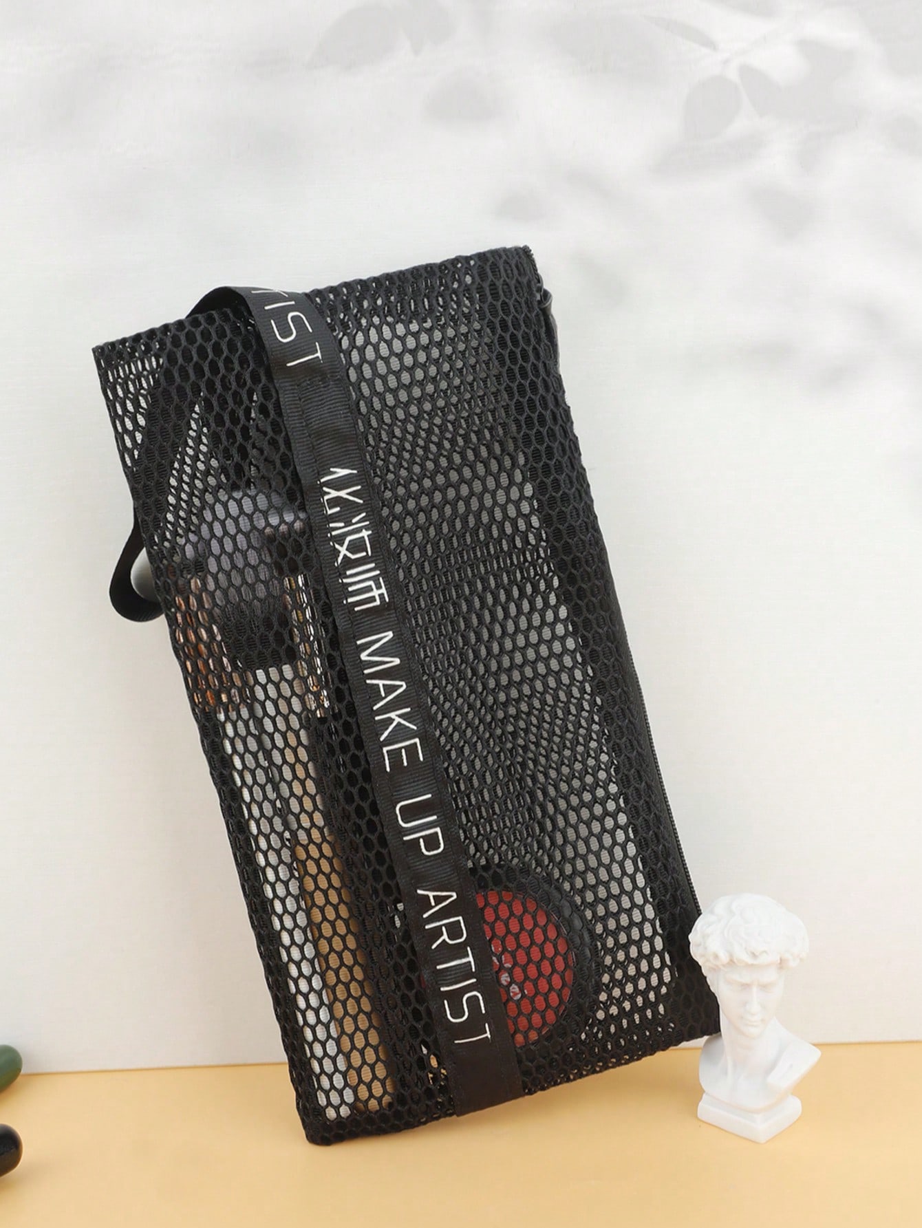 Beauty Preservation Makeup Bag - 1 Pcs Mesh Makeup Bag Zipper