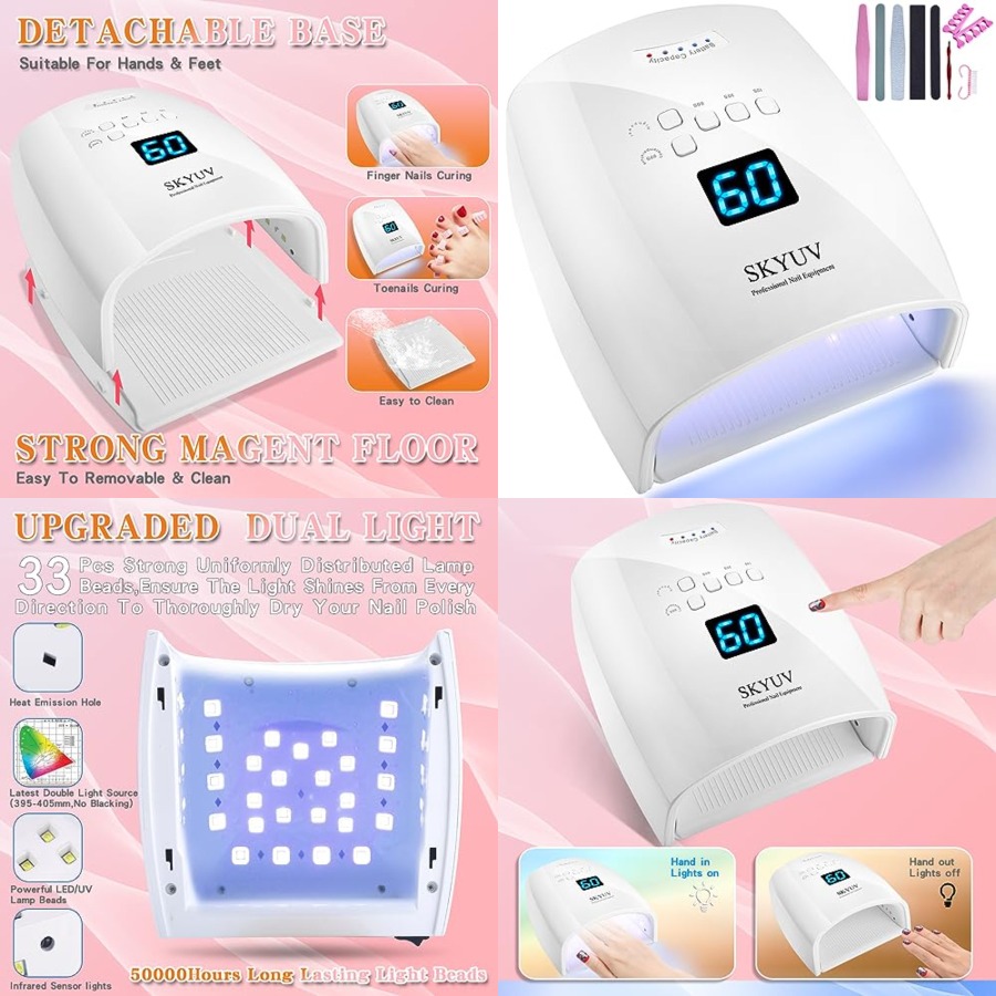 Rechargeable Faster Drying UV  - огляд і ціна Gel Nail Polish