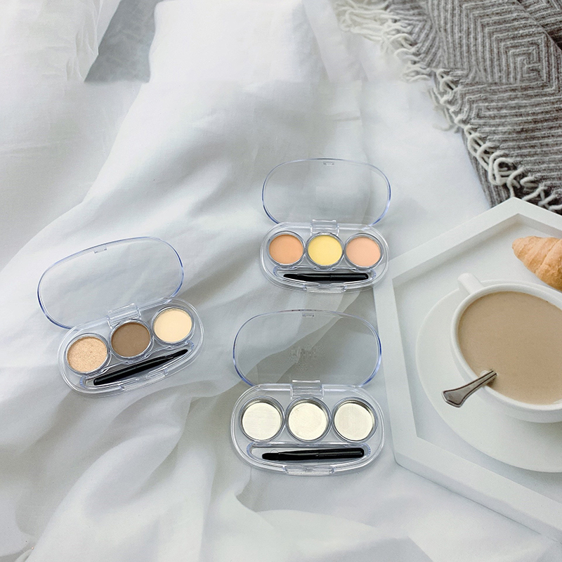【3In1 Makeup Aluminum Palette  - огляд і ціна Beauty Makeup Eyeshadow