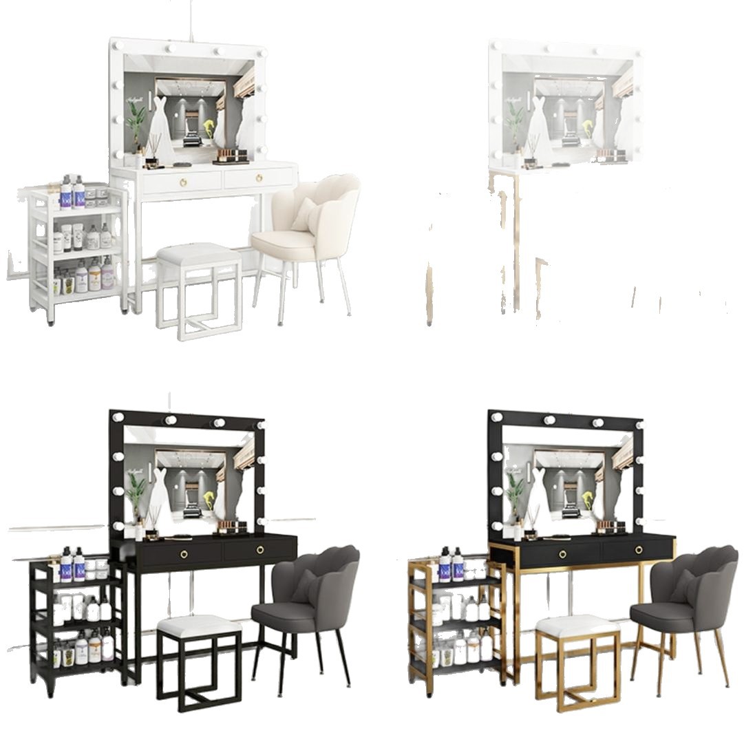 Studio dresser with lamp mirro - огляд і ціна Beauty Makeup Training