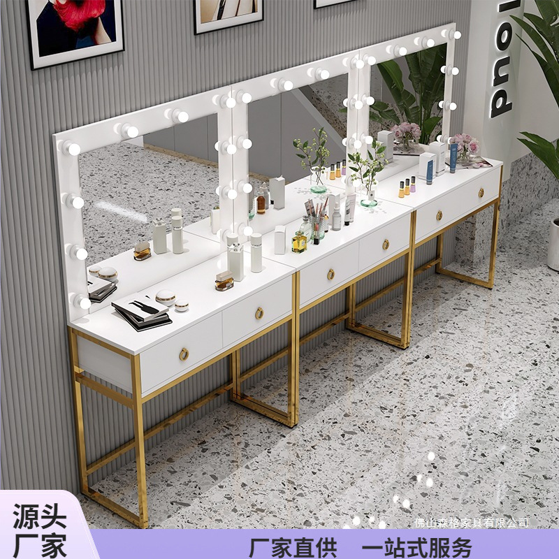 Studio dresser with lamp mirro - огляд і ціна Beauty Makeup Training