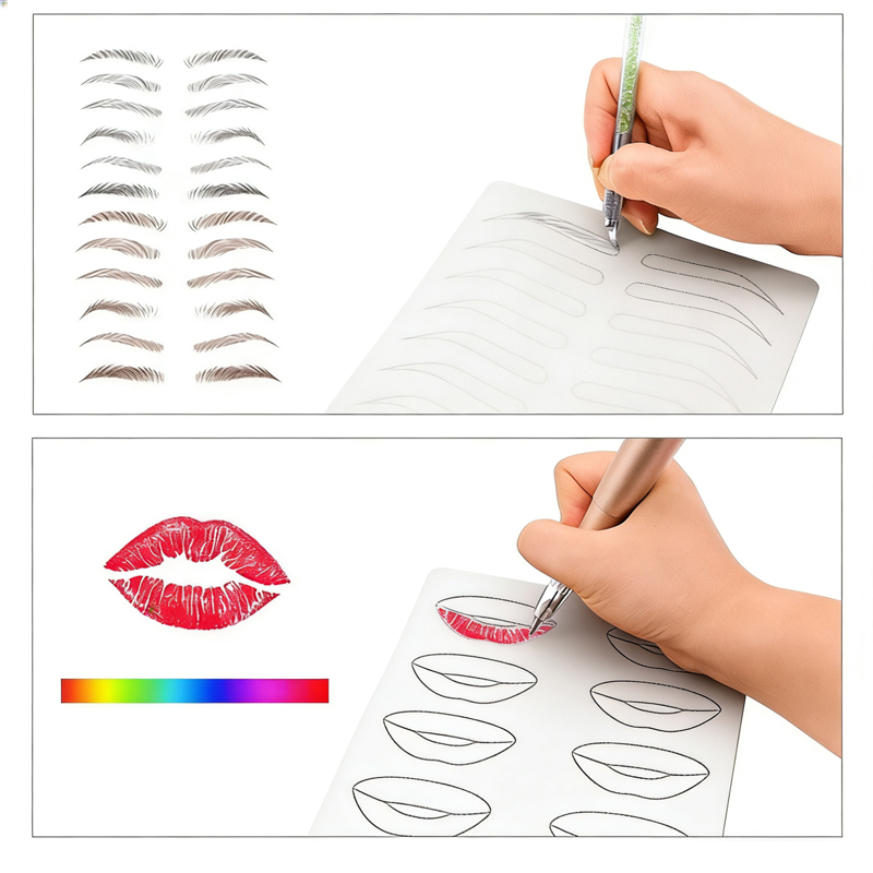 Silicone Tattoo Lips Practice  - огляд і ціна Beauty Makeup Training