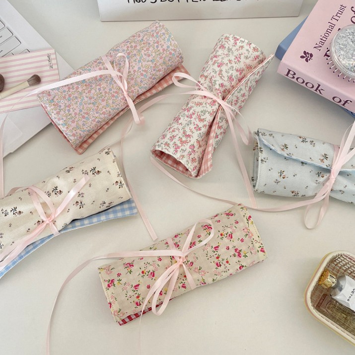 Fabric Floral Makeup Brush Sto - огляд і ціна Beauty Preservation Makeup Bag