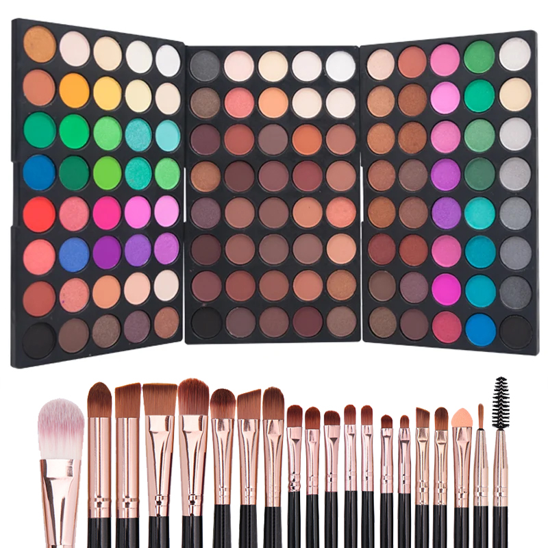 120 Colors Matte Shimmer Eyesh - огляд і ціна Beauty Book Makeup Kit