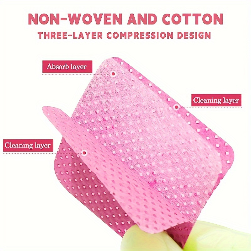 20/600pcs Lint-Free Nail Wipes - огляд і ціна Gel Nail Polish
