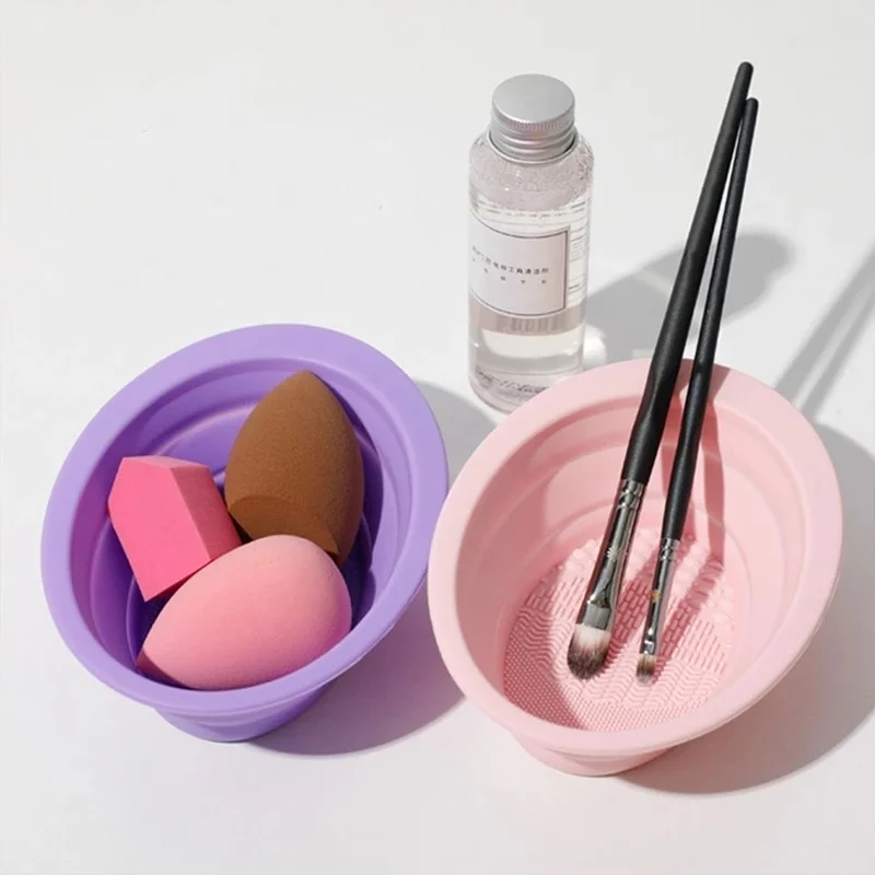 Foldable Silicone Makeup Brush - огляд і ціна Beauty Makeup Eyeshadow