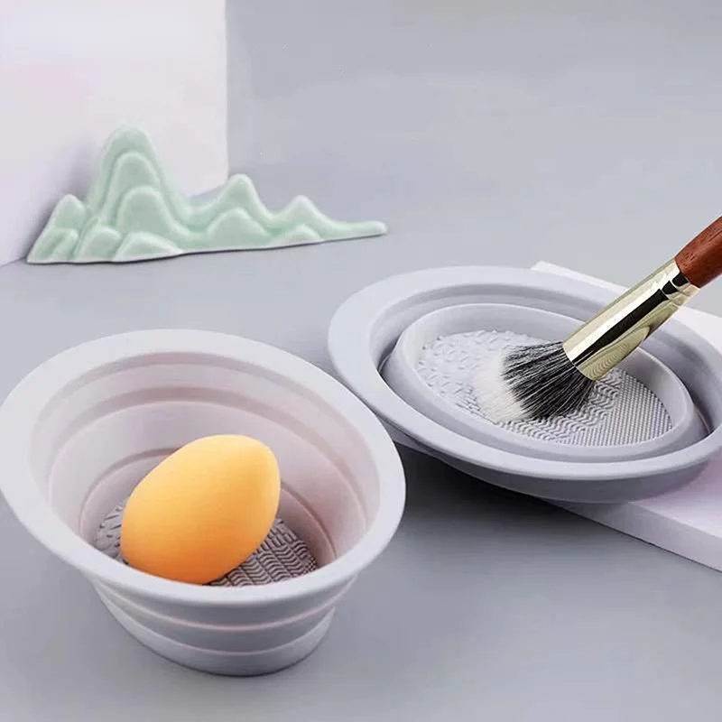 Foldable Silicone Makeup Brush - огляд і ціна Beauty Makeup Eyeshadow