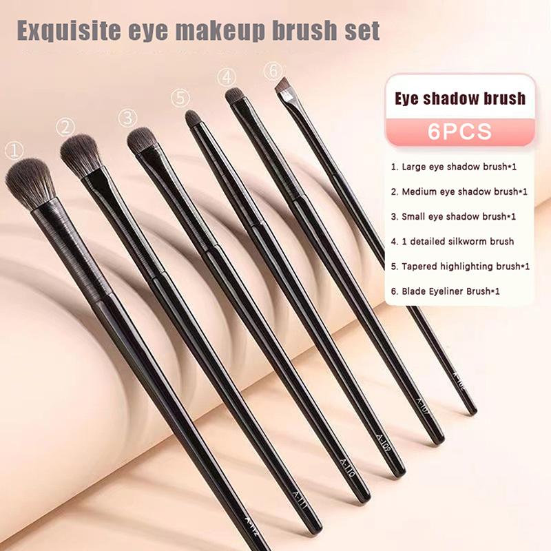 5/6/8/10Pcs Eyes Makeup Brushe - огляд і ціна Beauty Makeup Eyeshadow
