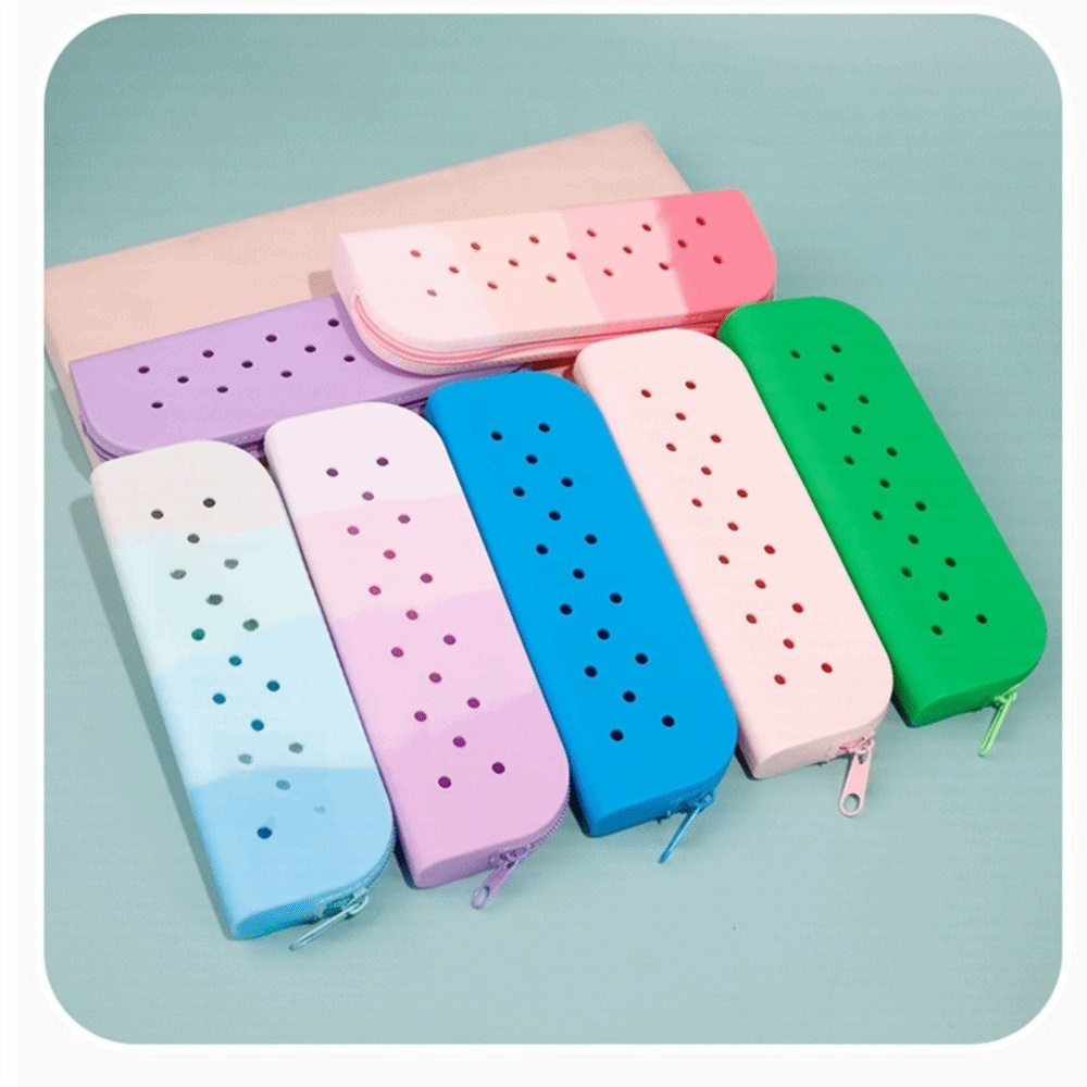 Colorful Holes Silicone Pencil - огляд і ціна Beauty Preservation Makeup Bag