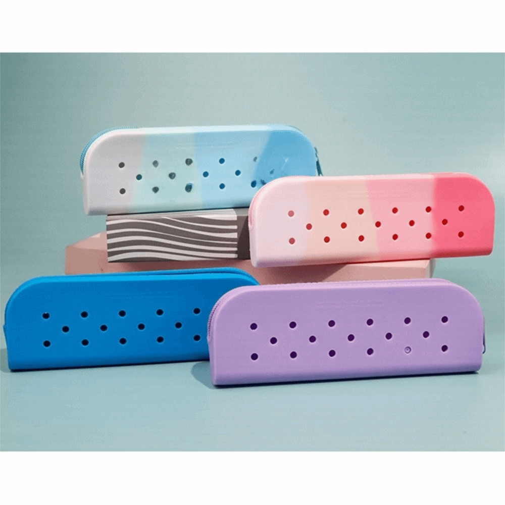 Colorful Holes Silicone Pencil - огляд і ціна Beauty Preservation Makeup Bag