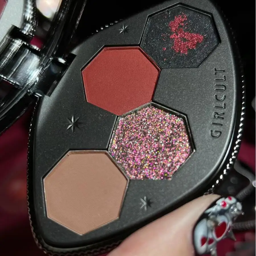 Girlcult 4 Color Eyeshadow Pal - огляд і ціна Beauty Book Makeup Kit