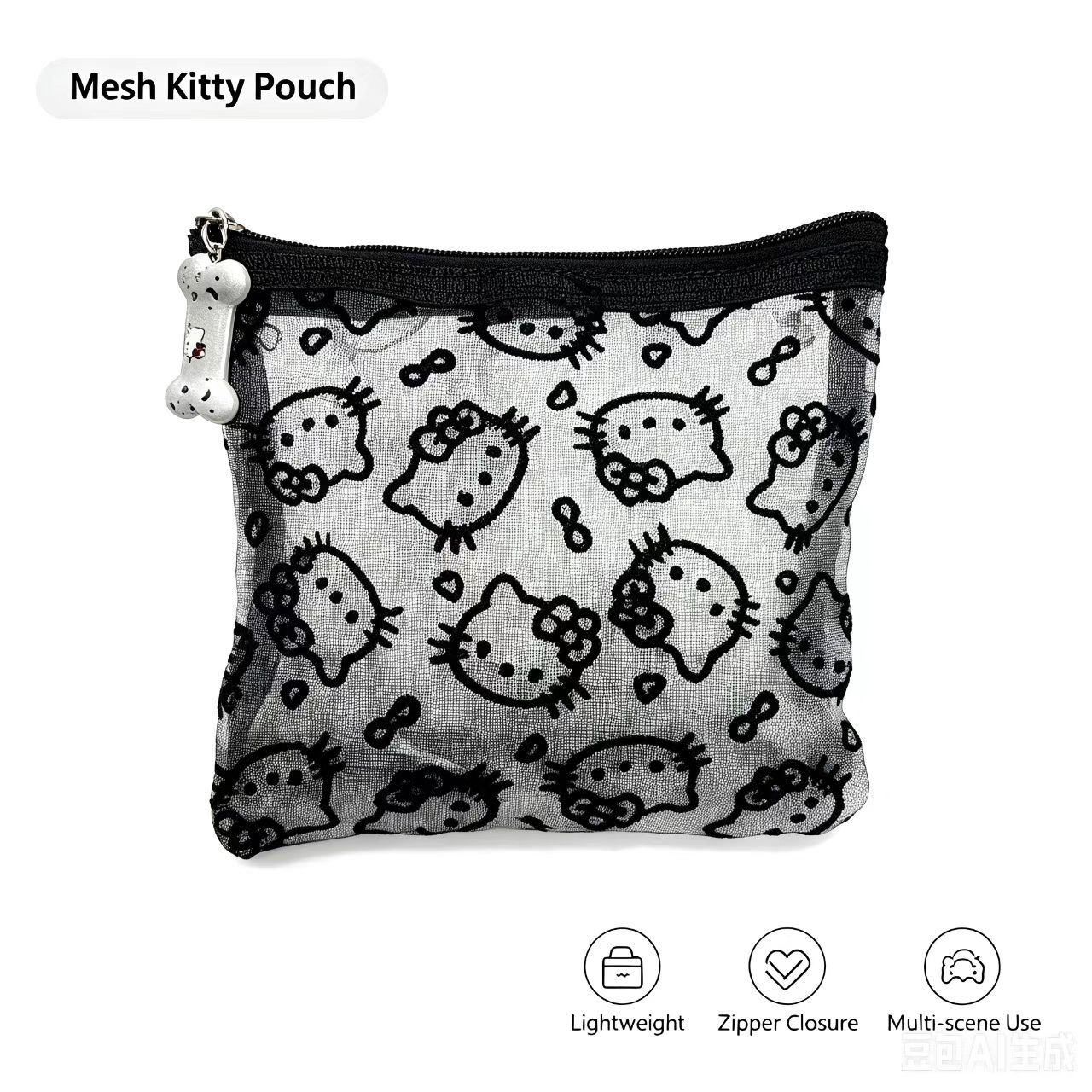 Mesh Cosmetic Bag Transparent  - огляд і ціна Beauty Preservation Makeup Bag