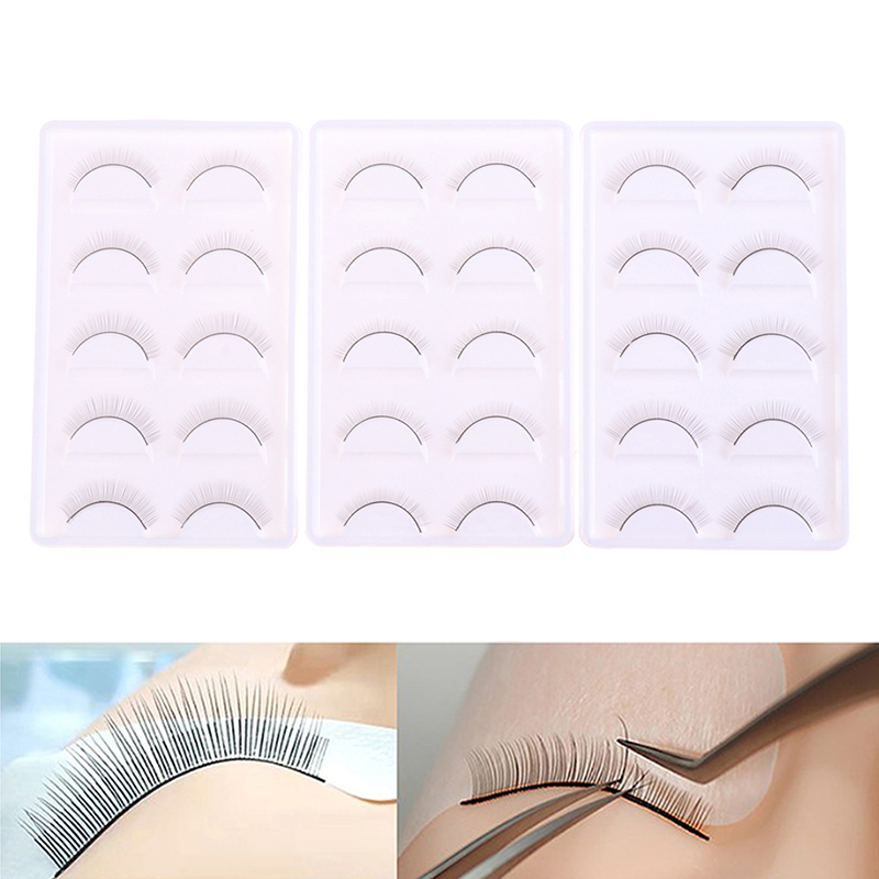 【5Pairs Practice Lashes Eyelas - огляд і ціна Beauty Makeup Training