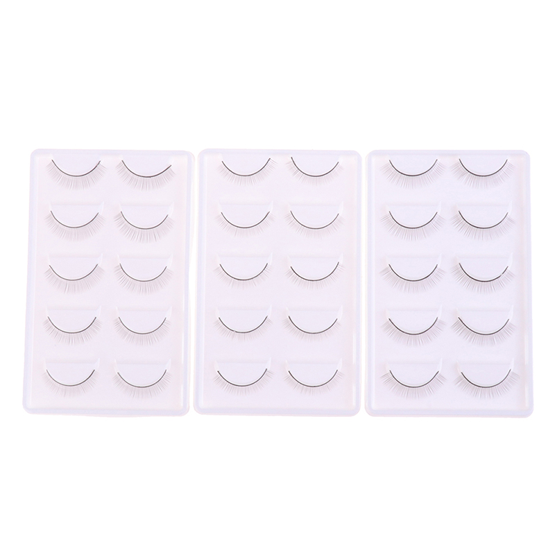 【5Pairs Practice Lashes Eyelas - огляд і ціна Beauty Makeup Training