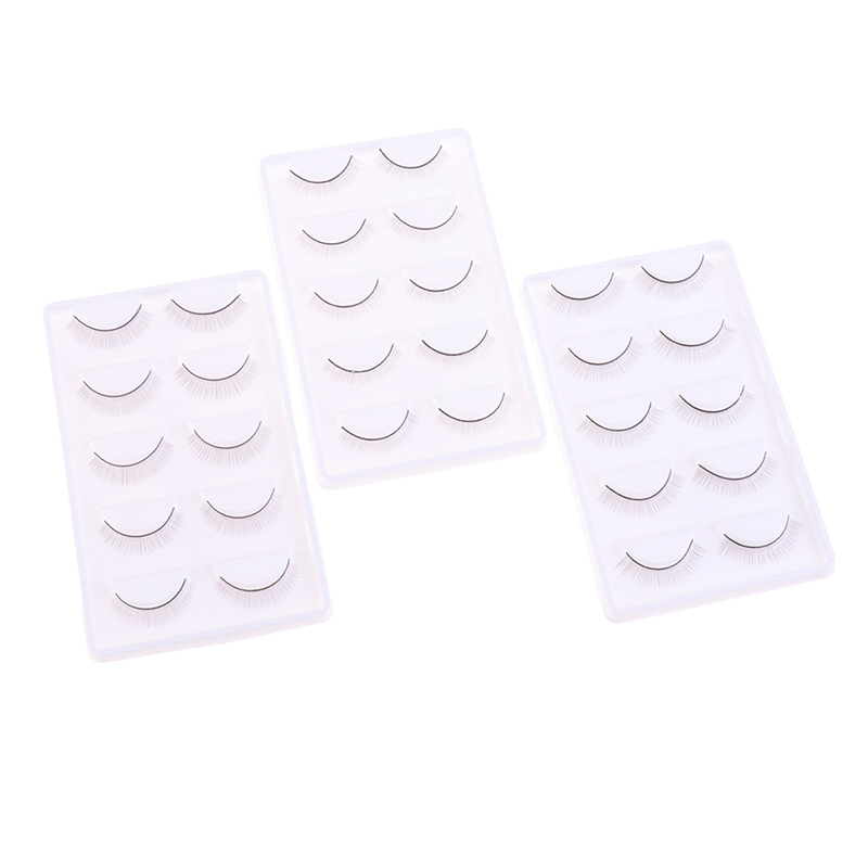 【5Pairs Practice Lashes Eyelas - огляд і ціна Beauty Makeup Training